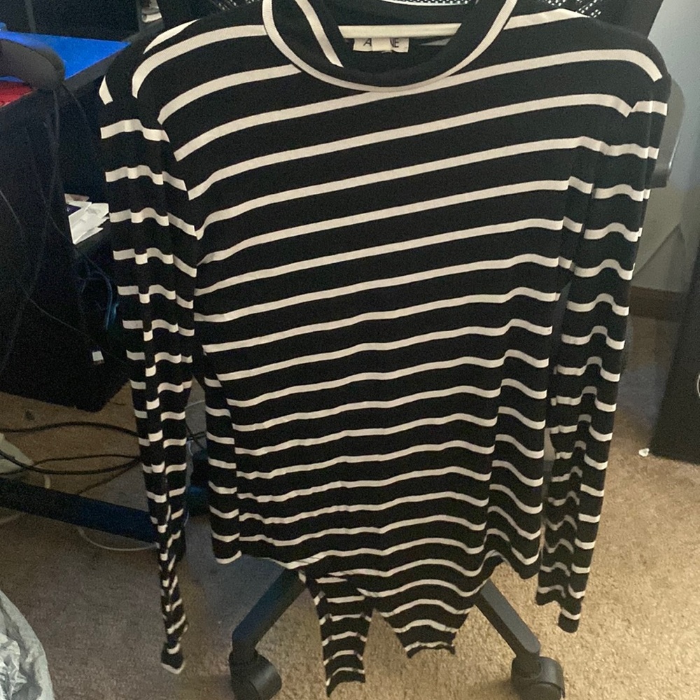Stripped body suit